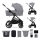 KINDERKRAFT - Kombinirana kolica 2u1 NEA 2 Platinum grey