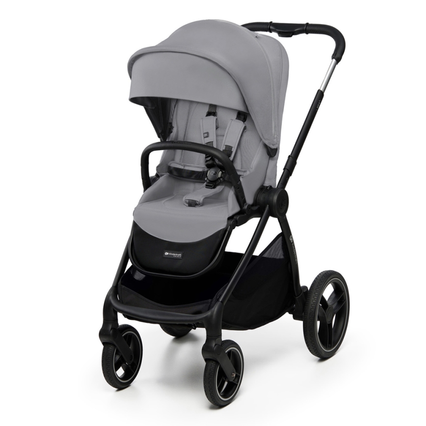 KINDERKRAFT - Kombinirana kolica 2u1 NEA 2 Platinum grey