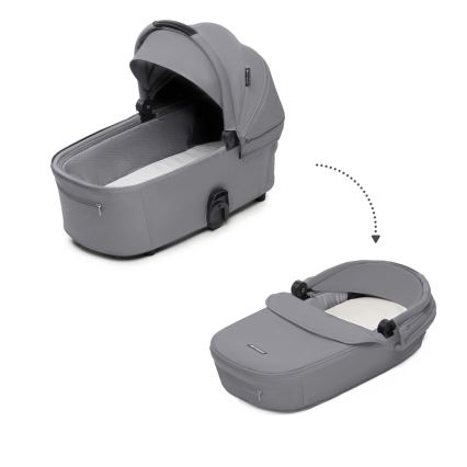 KINDERKRAFT - Kombinirana kolica 2u1 NEA 2 Platinum grey