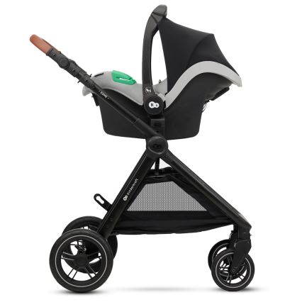 KINDERKRAFT - Kombinirana kolica 3u1 ESME Moonlight grey + autosjedalica MINK PRO