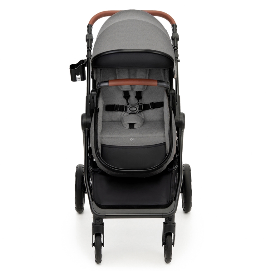 KINDERKRAFT - Kombinirana kolica 3u1 ESME Moonlight grey + autosjedalica MINK PRO