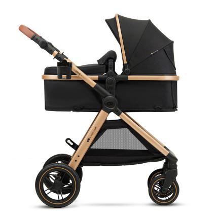 KINDERKRAFT - Kombinirana kolica 3u1 ESME Pure black + autosjedalica MINK PRO