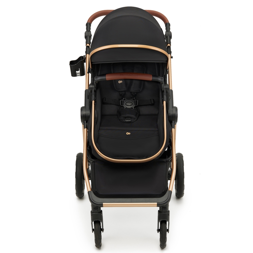 KINDERKRAFT - Kombinirana kolica 3u1 ESME Pure black + autosjedalica MINK PRO