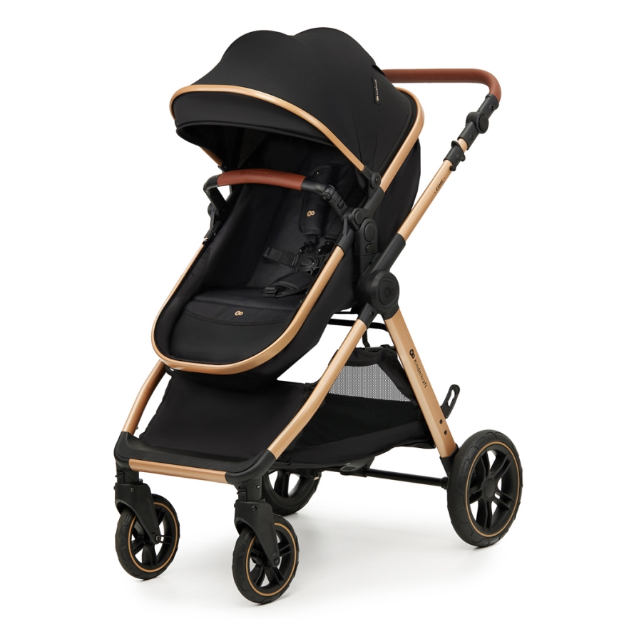 KINDERKRAFT - Kombinirana kolica 3u1 ESME Pure black + autosjedalica MINK PRO