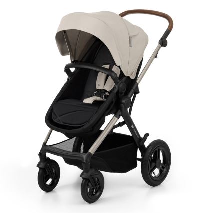 KINDERKRAFT - Kombinirana kolica 3u1 MOOV 2 AIR Moonlight grey + autosjedalica MINK PRO