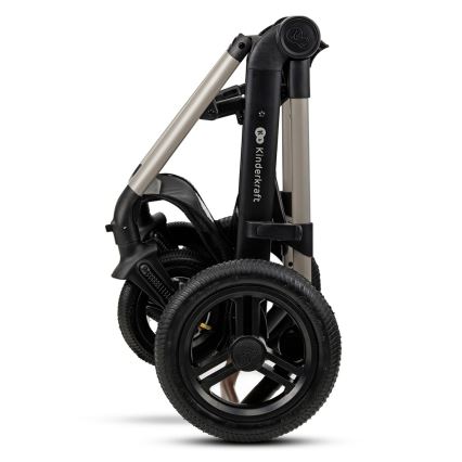 KINDERKRAFT - Kombinirana kolica 3u1 MOOV 2 AIR Moonlight grey + autosjedalica MINK PRO