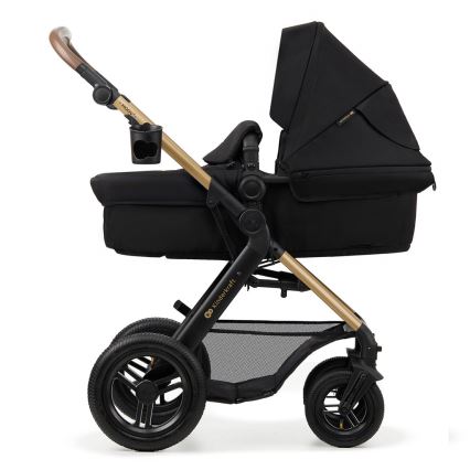 KINDERKRAFT - Kombinirana kolica 3u1 MOOV 2 AIR Pure black + autosjedalica MINK PRO