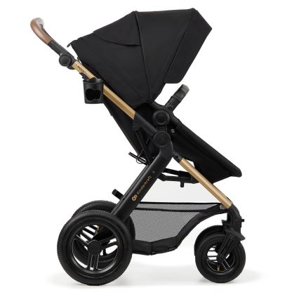 KINDERKRAFT - Kombinirana kolica 3u1 MOOV 2 AIR Pure black + autosjedalica MINK PRO
