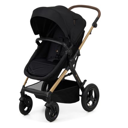 KINDERKRAFT - Kombinirana kolica 3u1 MOOV 2 AIR Pure black + autosjedalica MINK PRO
