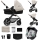 KINDERKRAFT - Kombinirana kolica 3u1 MOOV 2 Moonlight grey + autosjedalica MINK PRO