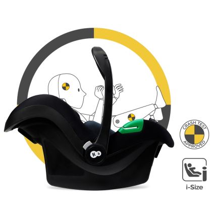 KINDERKRAFT - Kombinirana kolica 3u1 MOOV 2 Moonlight grey + autosjedalica MINK PRO