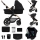 KINDERKRAFT - Kombinirana kolica 3u1 MOOV 2 Pure black + autosjedalica MINK PRO