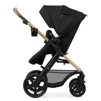 KINDERKRAFT - Kombinirana kolica 3u1 MOOV 2 Pure black + autosjedalica MINK PRO