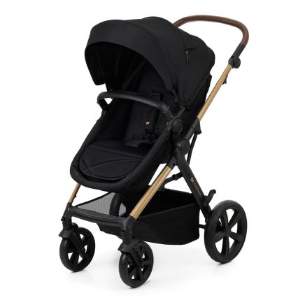 KINDERKRAFT - Kombinirana kolica 3u1 MOOV 2 Pure black + autosjedalica MINK PRO
