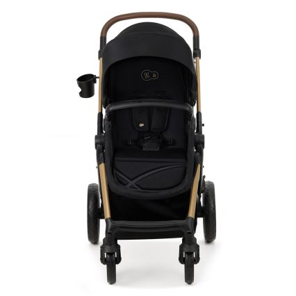 KINDERKRAFT - Kombinirana kolica 3u1 MOOV 2 Pure black + autosjedalica MINK PRO