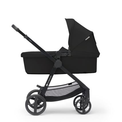 KINDERKRAFT - Kombinirana kolica 3u1 NEWLY Classic black  + autosjedalica MINK PRO