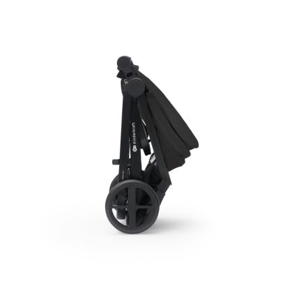 KINDERKRAFT - Kombinirana kolica 3u1 NEWLY Classic black  + autosjedalica MINK PRO