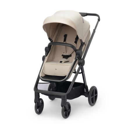 KINDERKRAFT - Kombinirana kolica 3u1 NEWLY Sand beige + autosjedalica MINK PRO
