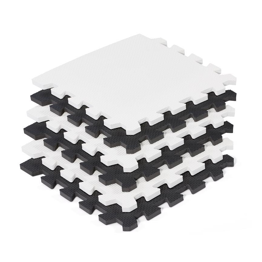 KINDERKRAFT - Pjenaste puzzle LUNO 30kom crna/bijela