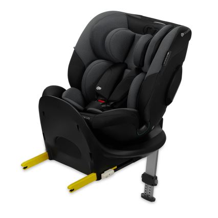 KINDERKRAFT SELECT - Autosjedalica s okretnom bazom I-FIX (40-150 cm) grafitno-crna
