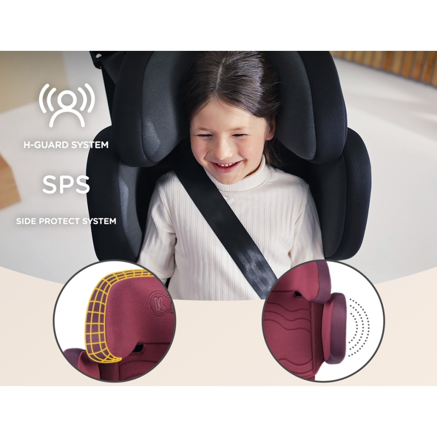 KINDERKRAFT SELECT - Autosjedalica XPAND 2 i-Size (100-150 cm) Premium Cherry pearl