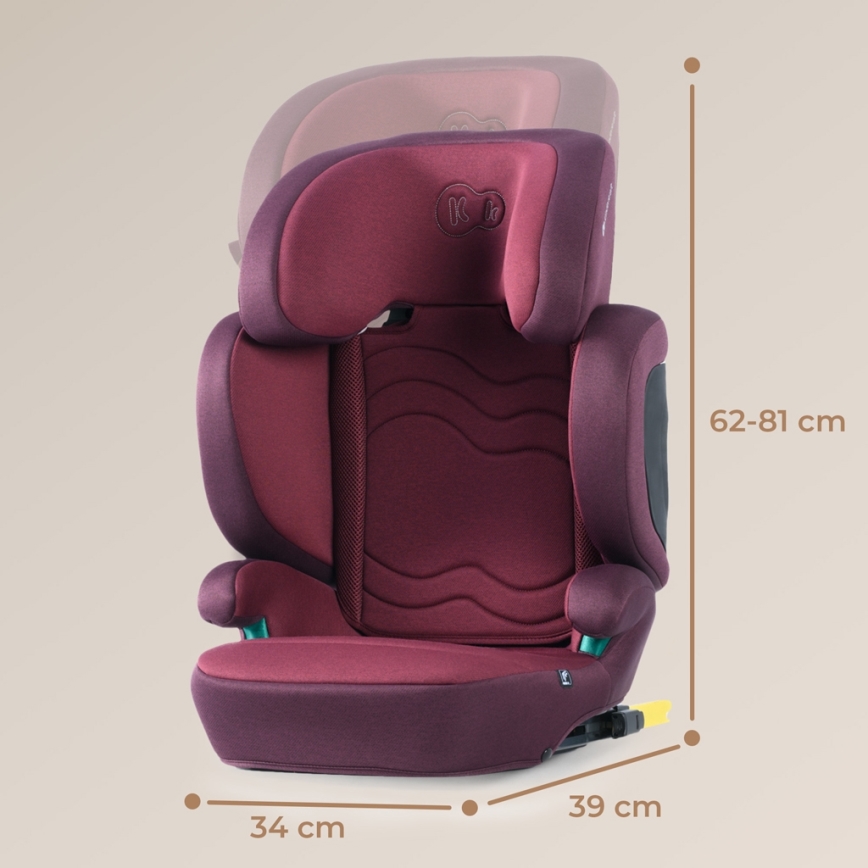 KINDERKRAFT SELECT - Autosjedalica XPAND 2 i-Size (100-150 cm) Premium Cherry pearl