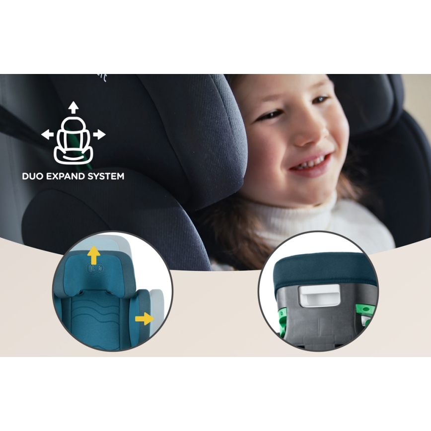 KINDERKRAFT SELECT - Autosjedalica XPAND 2 i-Size (100-150 cm) Premium Harbour blue
