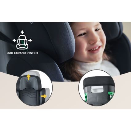 KINDERKRAFT SELECT - Autosjedalica XPAND 2 i-Size (100-150cm) Premium Graphite black