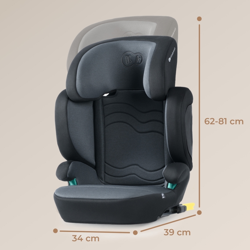 KINDERKRAFT SELECT - Autosjedalica XPAND 2 i-Size (100-150cm) Premium Graphite black