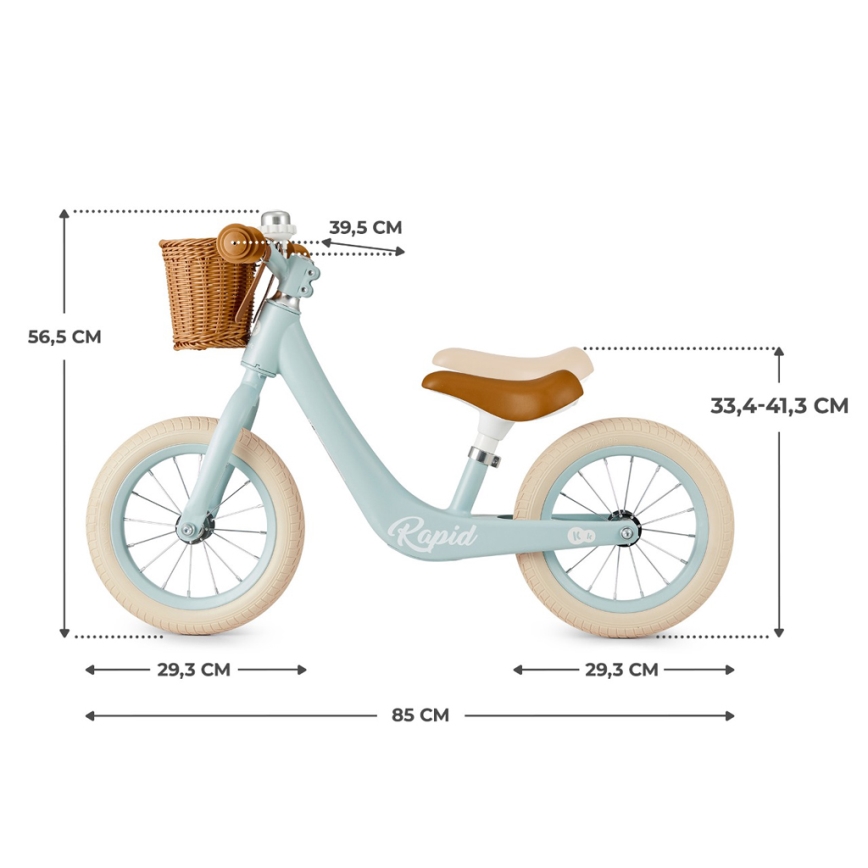 KINDERKRAFT SELECT - Bicikl guralica RAPID2 Blue breeze
