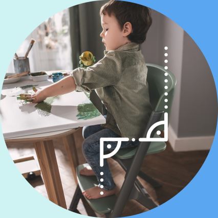 KINDERKRAFT SELECT - Dječja hranilica 3u1 LIVY Premium Aster ružičasta