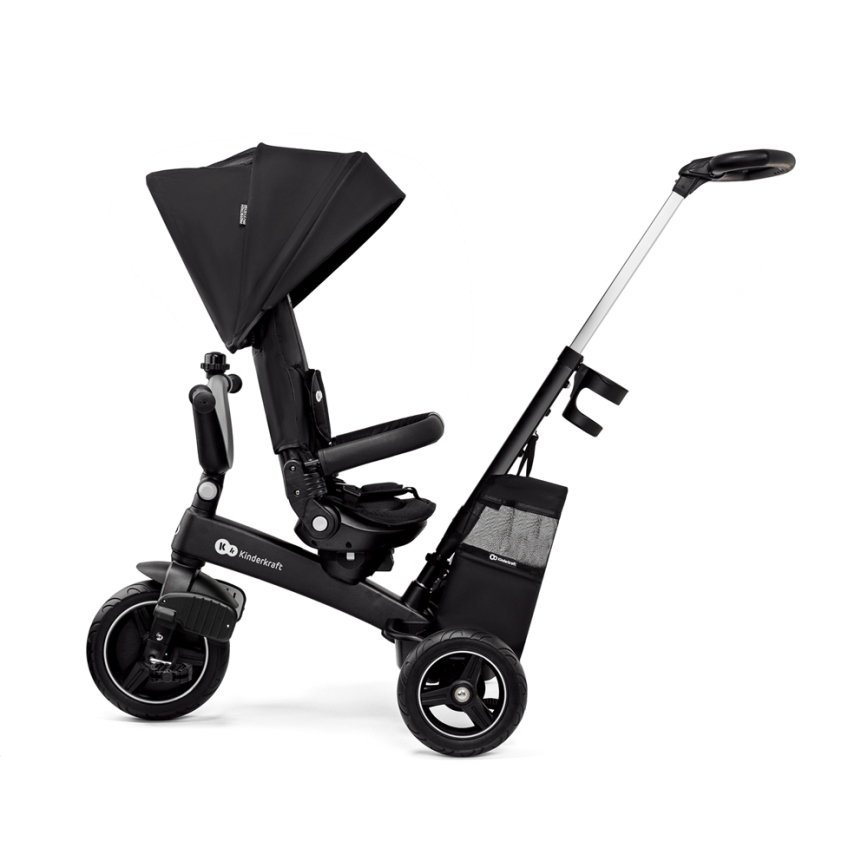 KINDERKRAFT SELECT - Dječji tricikl 5u1 EASYTWIST Premium crna