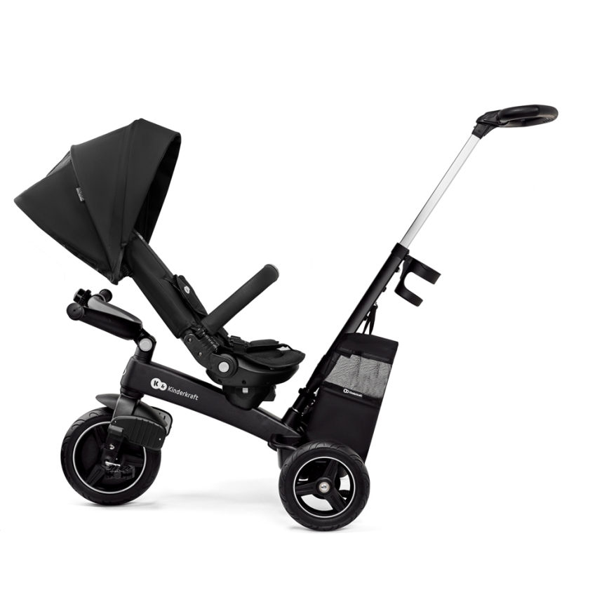 KINDERKRAFT SELECT - Dječji tricikl 5u1 EASYTWIST Premium crna