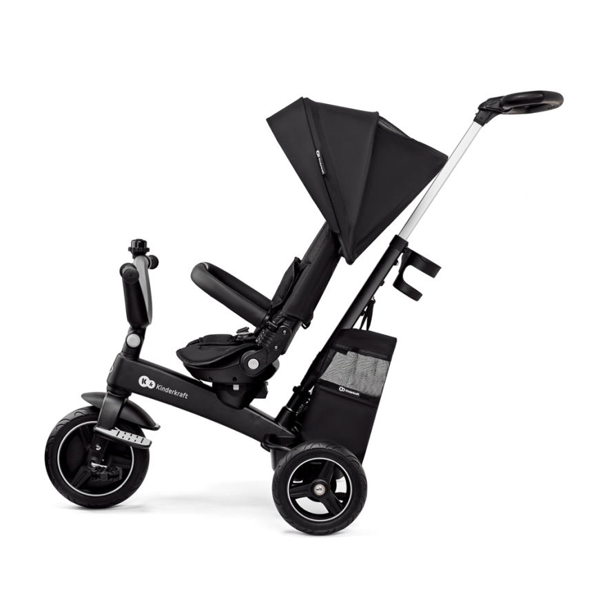 KINDERKRAFT SELECT - Dječji tricikl 5u1 EASYTWIST Premium crna