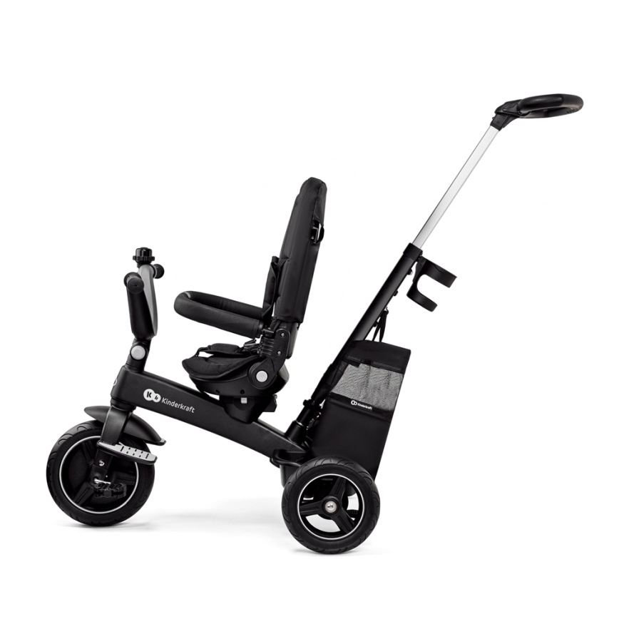 KINDERKRAFT SELECT - Dječji tricikl 5u1 EASYTWIST Premium crna