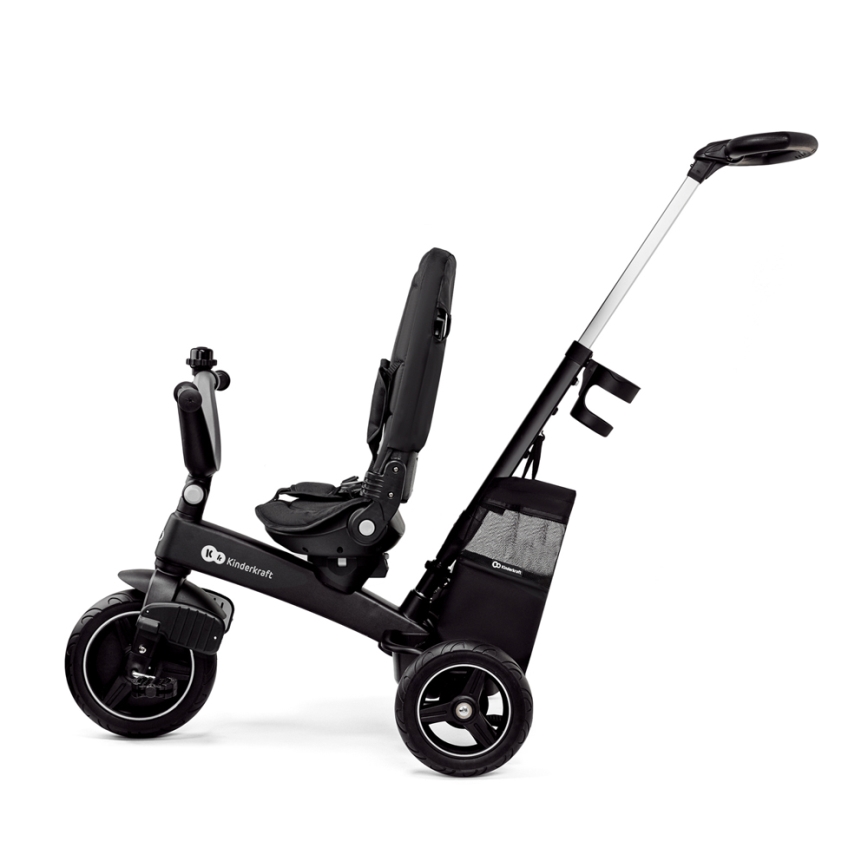 KINDERKRAFT SELECT - Dječji tricikl 5u1 EASYTWIST Premium crna