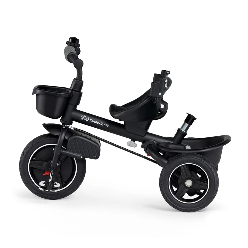 KINDERKRAFT - Dječji tricikl 5u1 SPINSTEP siva