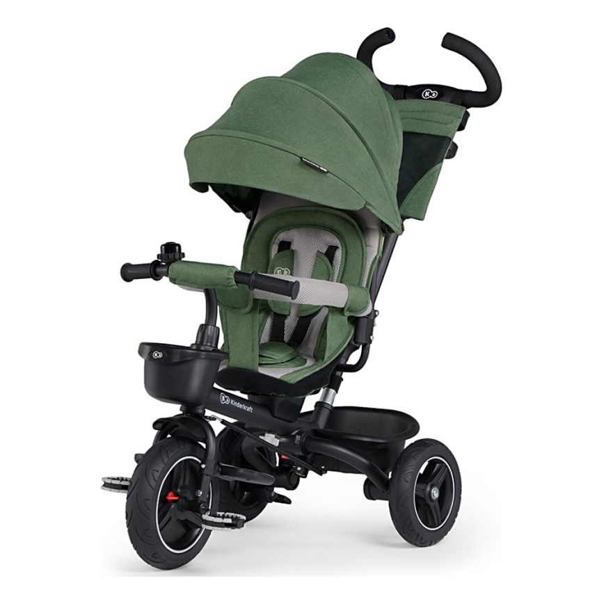 KINDERKRAFT SELECT - Dječji tricikl SPINSTEP Premium zelena