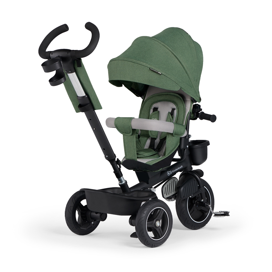 KINDERKRAFT SELECT - Dječji tricikl SPINSTEP Premium zelena