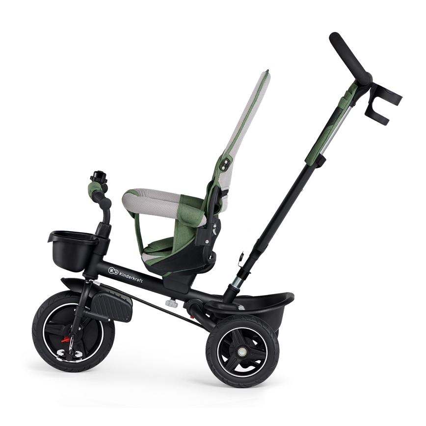 KINDERKRAFT SELECT - Dječji tricikl SPINSTEP Premium zelena