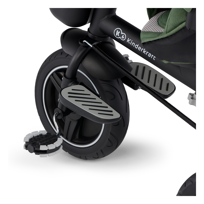 KINDERKRAFT SELECT - Dječji tricikl SPINSTEP Premium zelena