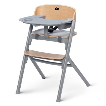 KINDERKRAFT SELECT - Hranilica 3u1 LIVY Premium hrast