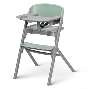KINDERKRAFT SELECT - Hranilica 3u1 LIVY Premium Olive green