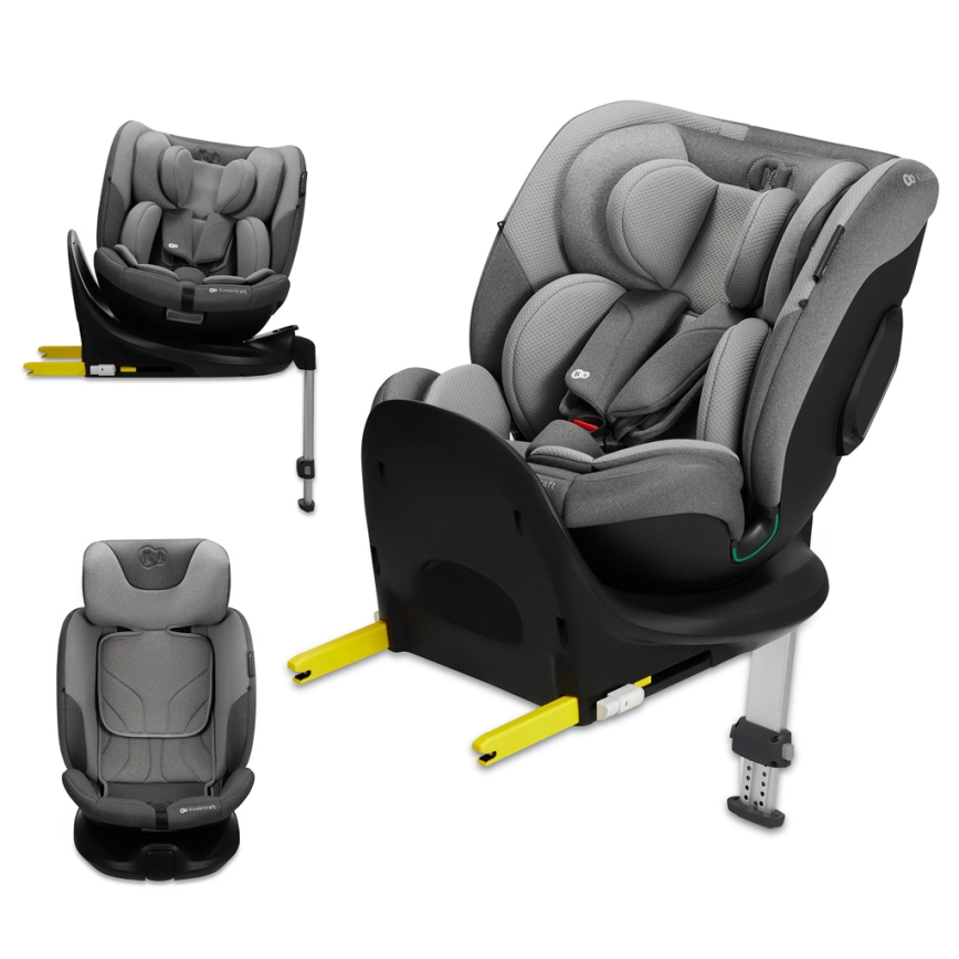 KINDERKRAFT SELECT - Autosjedalica I-FIX (40-150 cm) Cool grey