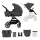 KINDERKRAFT SELECT - Kombinirana kolica 2u1 YOXI Moonlight grey