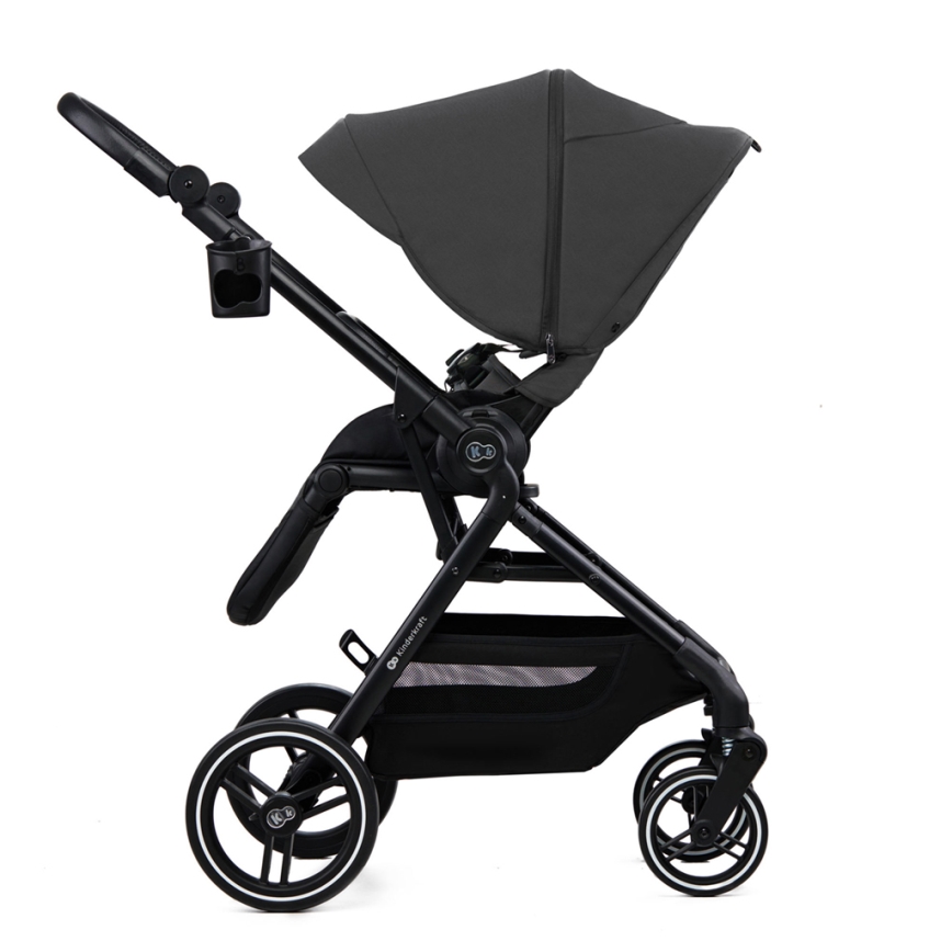 KINDERKRAFT SELECT - Kombinirana kolica 2u1 YOXI Moonlight grey