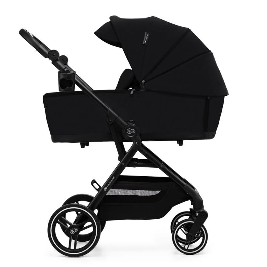 KINDERKRAFT SELECT - Kombinirana kolica 2u1 YOXI Pure black