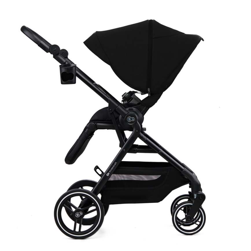 KINDERKRAFT SELECT - Kombinirana kolica 2u1 YOXI Pure black