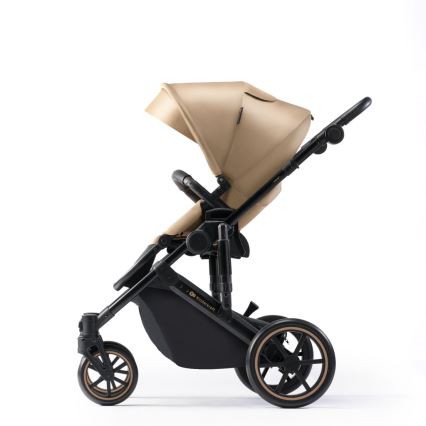 KINDERKRAFT SELECT - Kombinirana kolica 3u1 PRIME 2 Premium Sandrose beige + autosjedalica