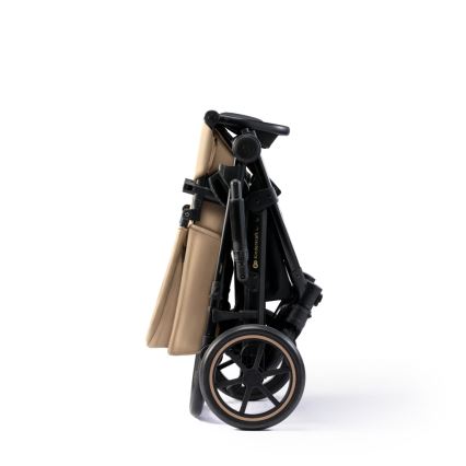 KINDERKRAFT SELECT - Kombinirana kolica 3u1 PRIME 2 Premium Sandrose beige + autosjedalica